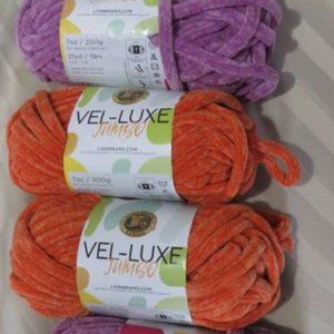 5 New in Package Jumbo Yarn